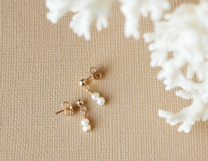 PEARL DROP STUDS