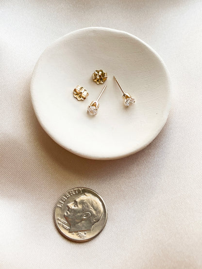 CUBIC ZIRCONIA STUDS